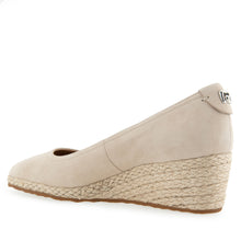 Roma Dress Wedge | Stone Suede