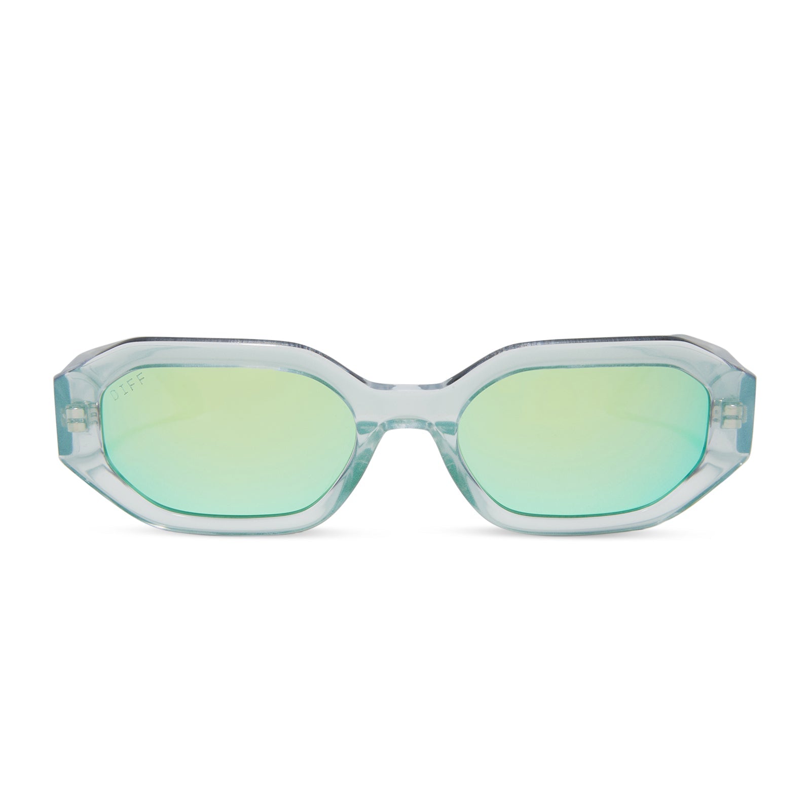 Womens | Allegra Sunglasses | Opalescent Turquoise | Turquoise Ice Lenses