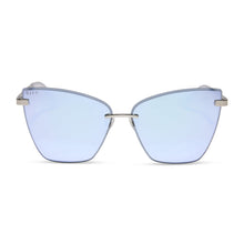 Womens | Becky V Sunglasses | Silver | Lavender Lenses