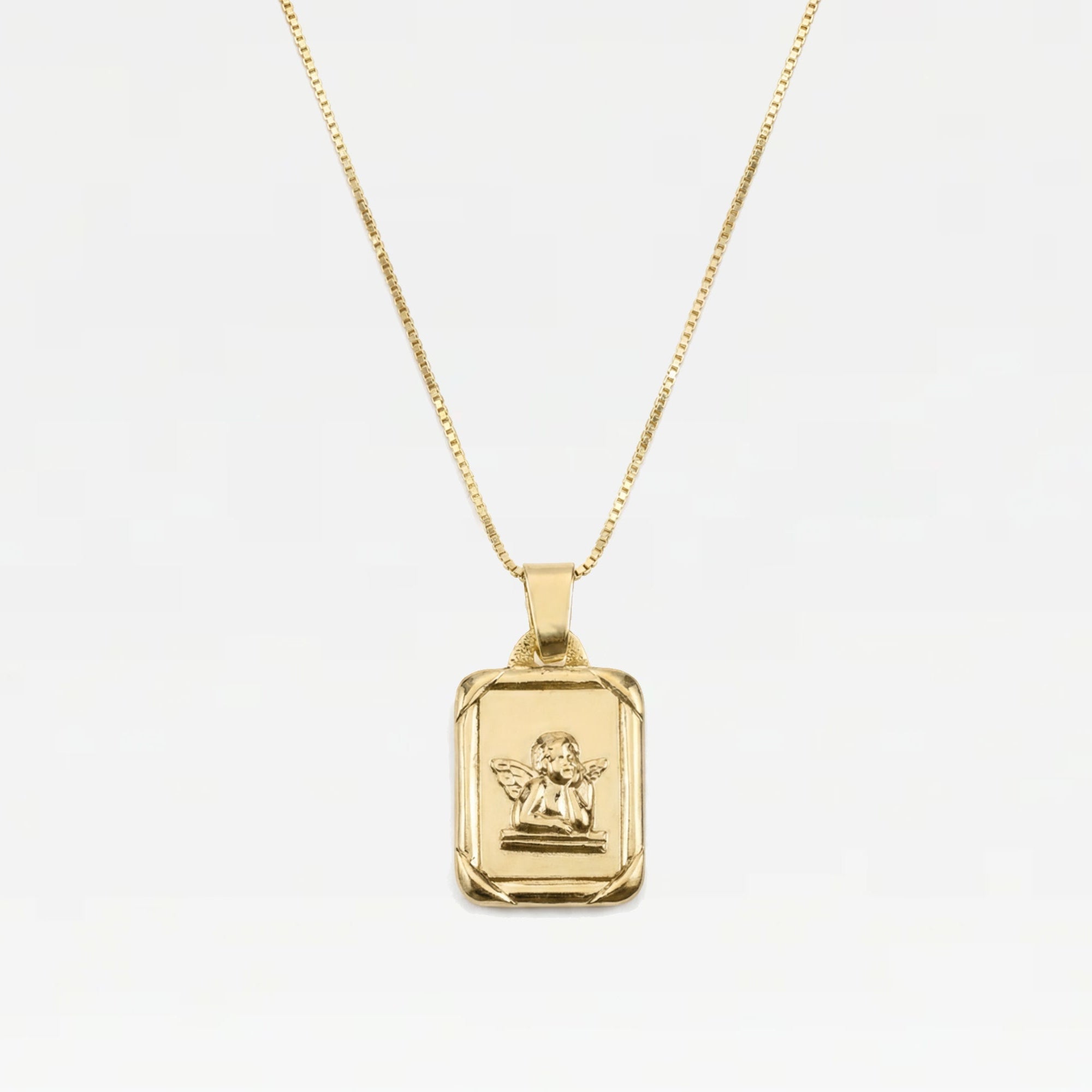 The Doux Angel Pendant | Gold