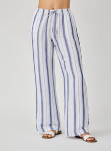 Easy Wide Leg | Coastal Ombre Stripe