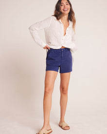 Elle - Playa Trouser Short | Italian Navy