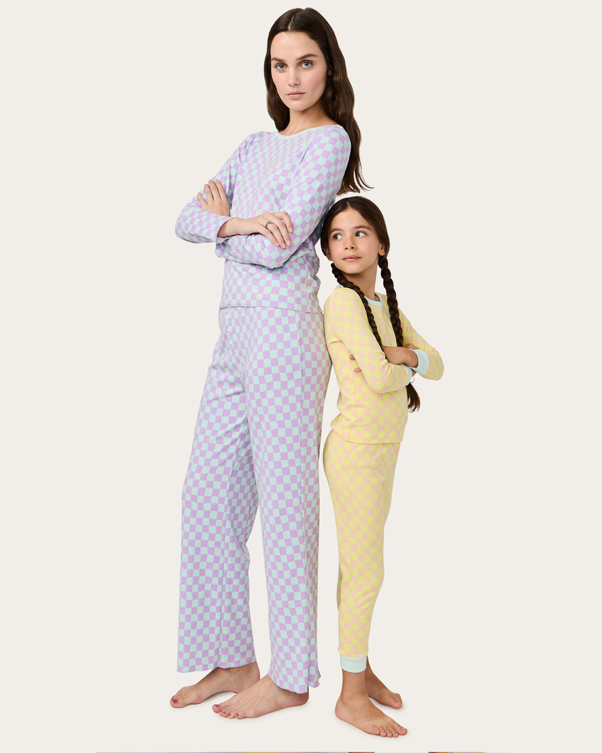 Kids | Riley Pajama Set - Checkers | Sunkissed