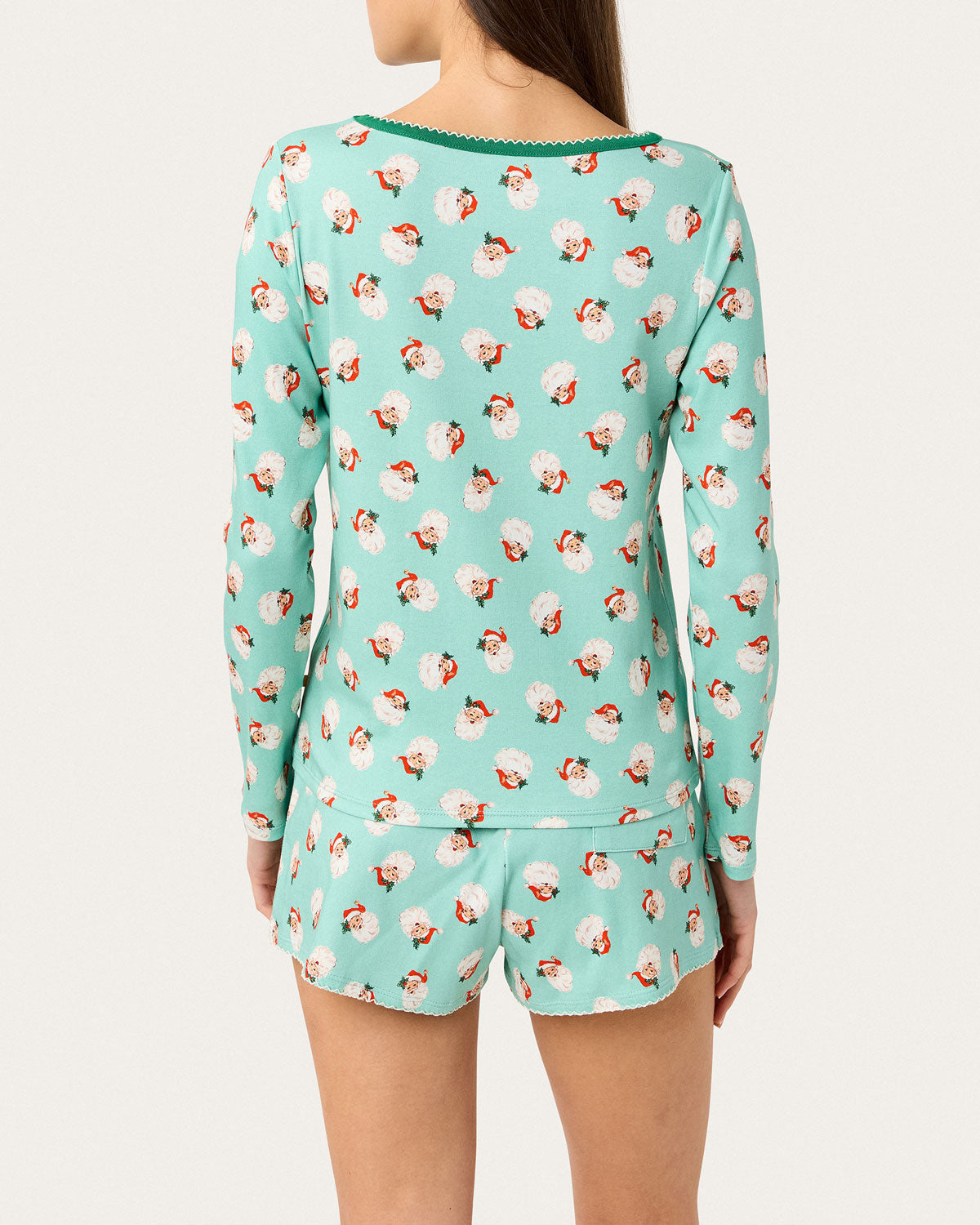 Womens | Ellie Shortie PJ Set in Santa Baby | Mint