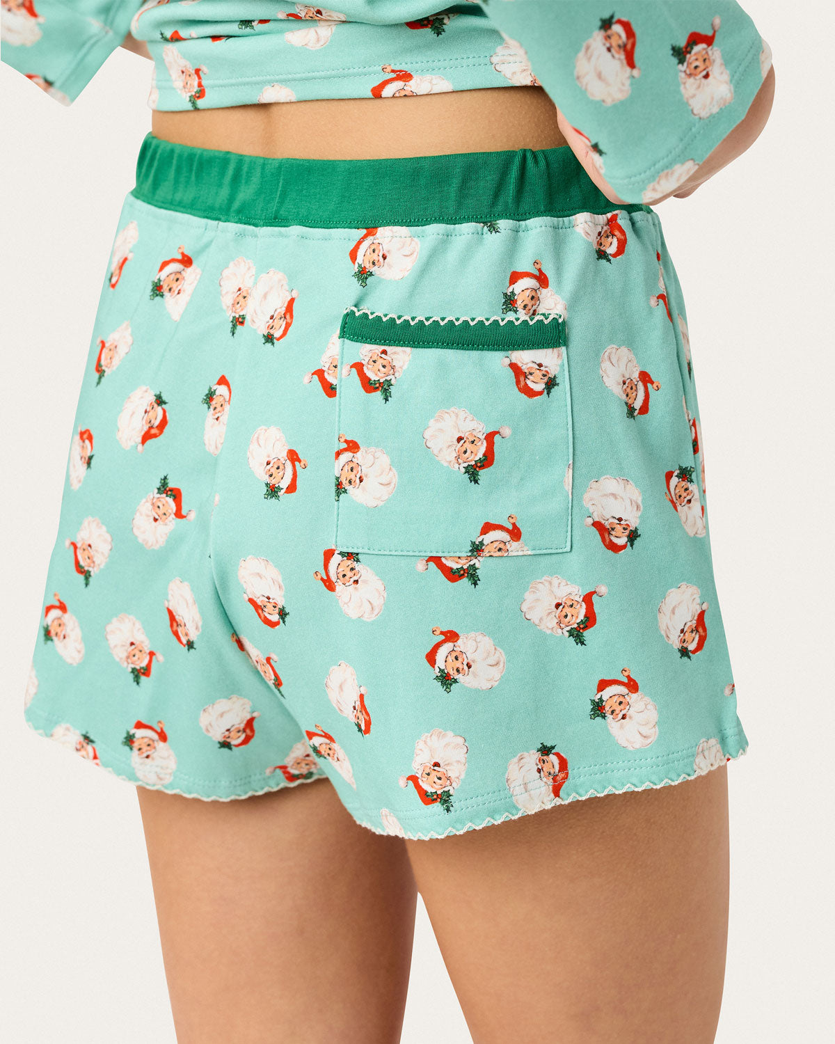 Womens | Ellie Shortie PJ Set in Santa Baby | Mint