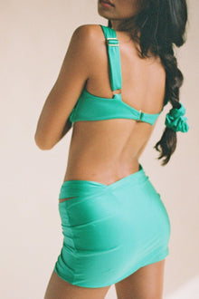 Micro Skirt | Emerald Shimmer