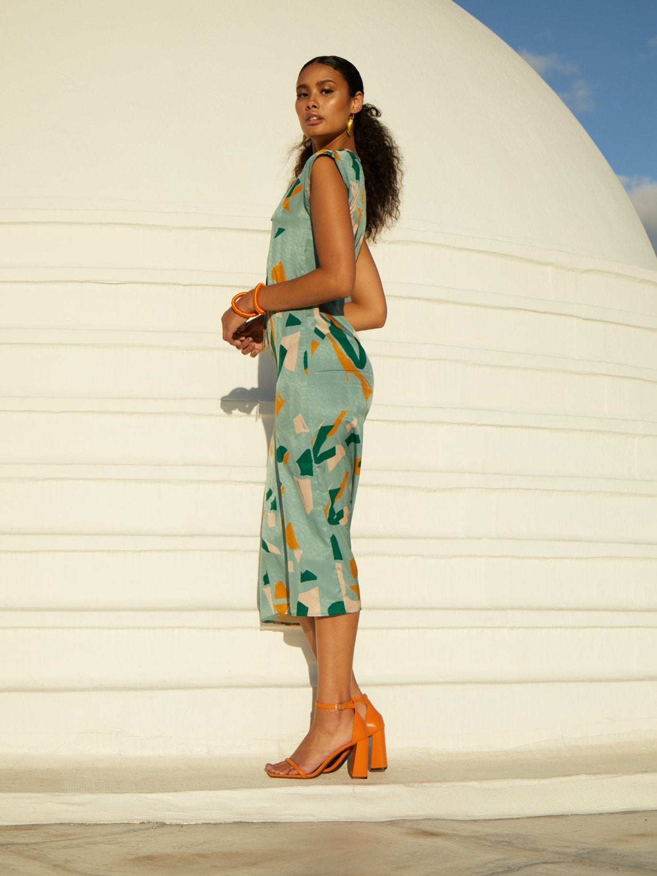 Fany Dress - Saly Vert - diarrablu