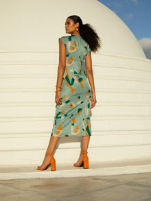 Fany Dress - Saly Vert - diarrablu