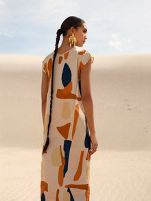 Fany Dress - Tilo Cream - diarrablu