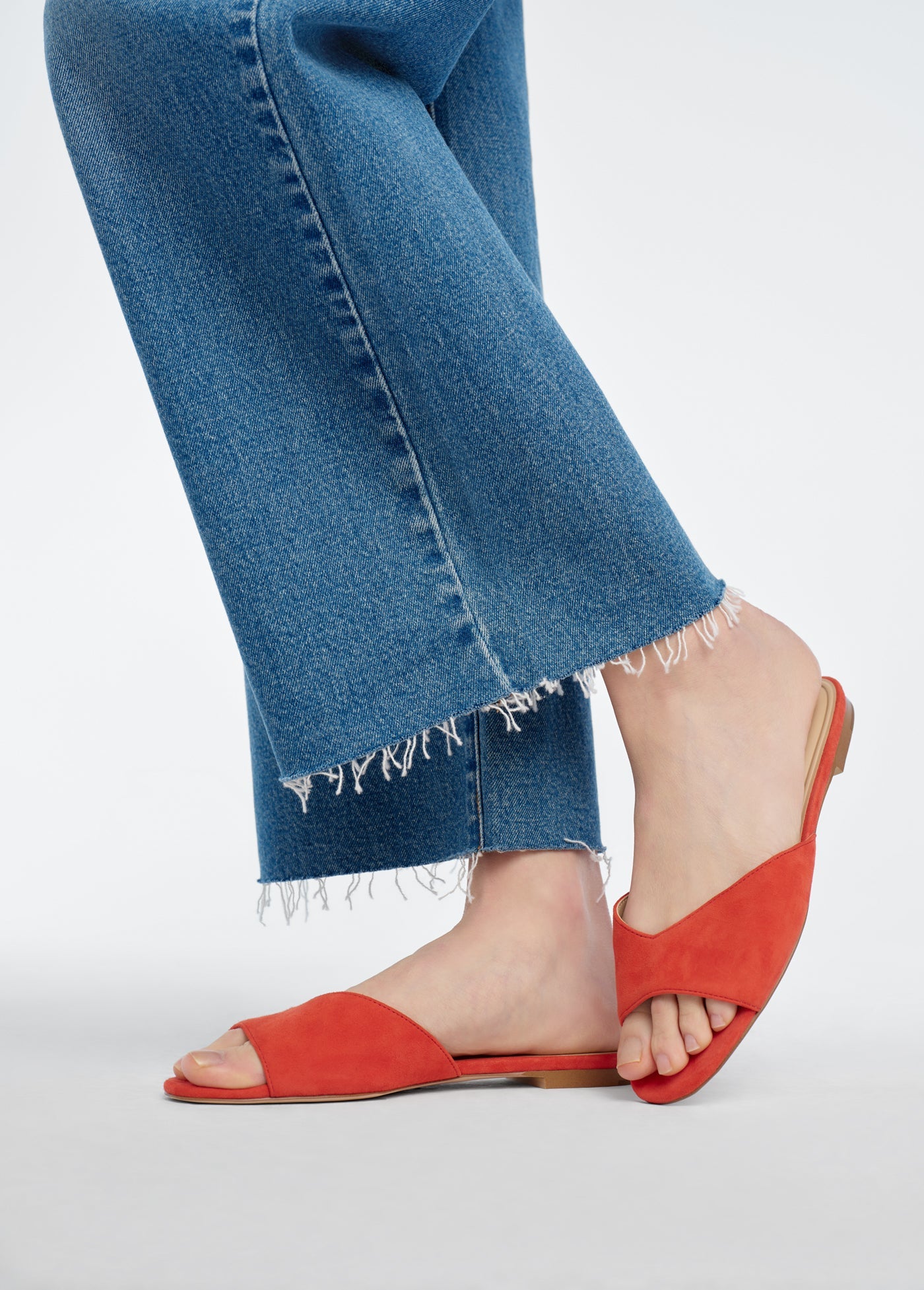 tomato suede