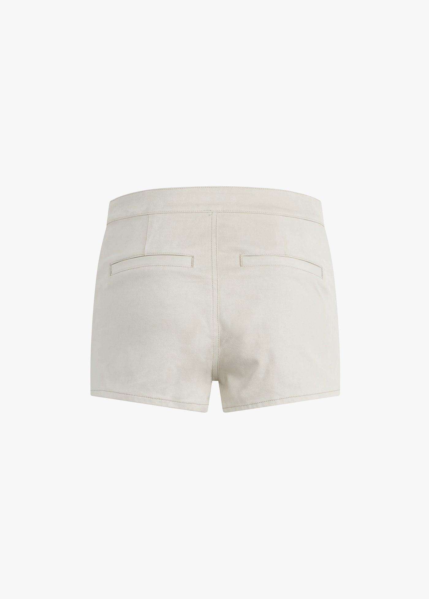 The Vegan Suede Short Shorts | Bone