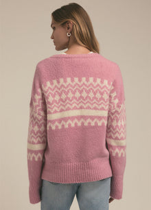 pink fairisle