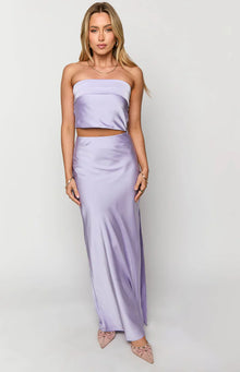 Genevieve Maxi Skirt | Lilac