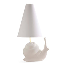 Giant Snail Table Lamp | White