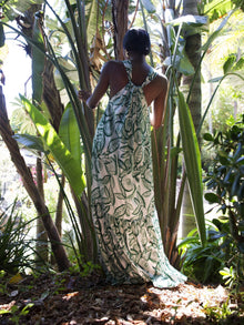 Gnoor Dress - Flora Green - diarrablu