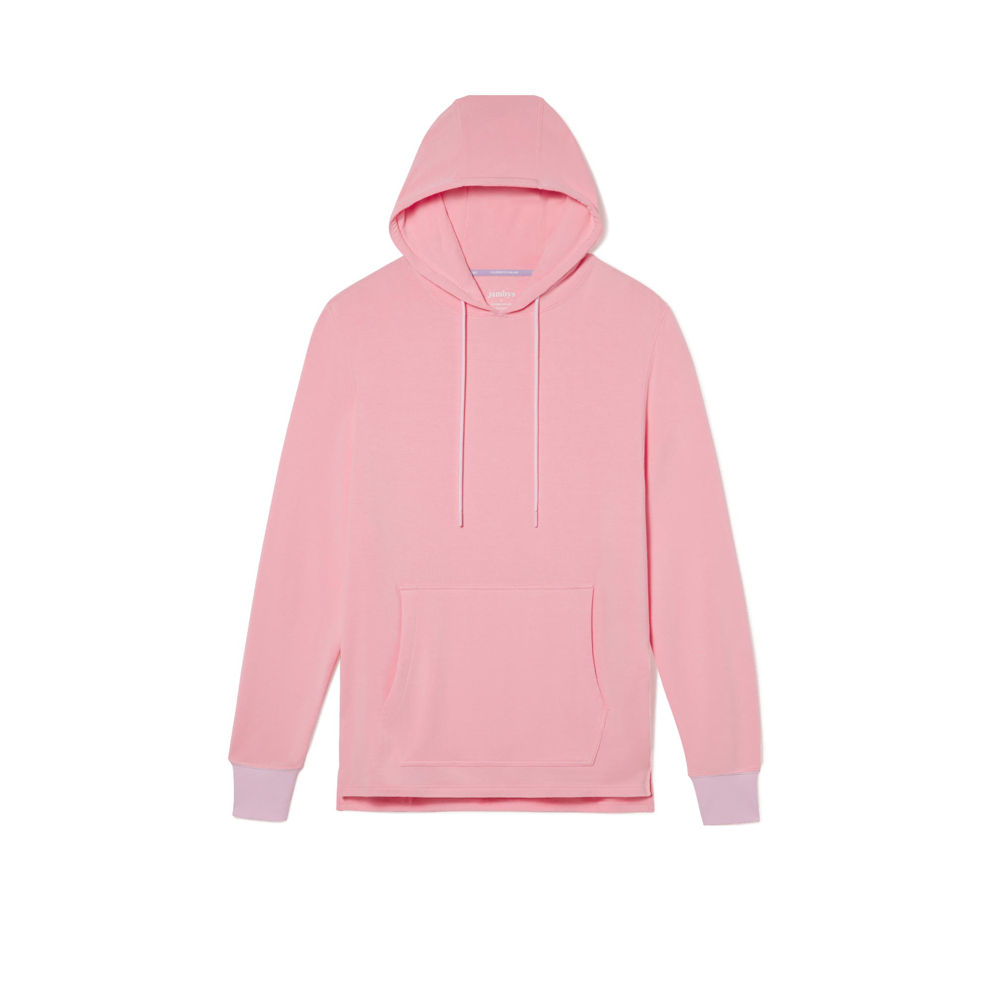 Modal French Terry House Hoodie | Flamingo/Taffy
