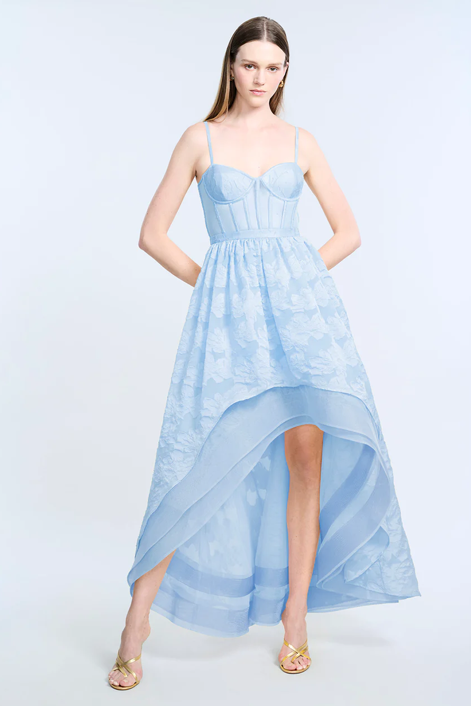 High-Low Organza Tulle Gown | Skyway