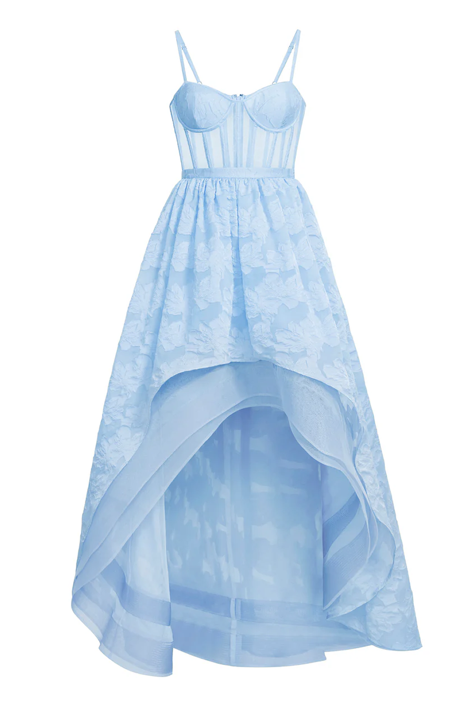 High-Low Organza Tulle Gown | Skyway