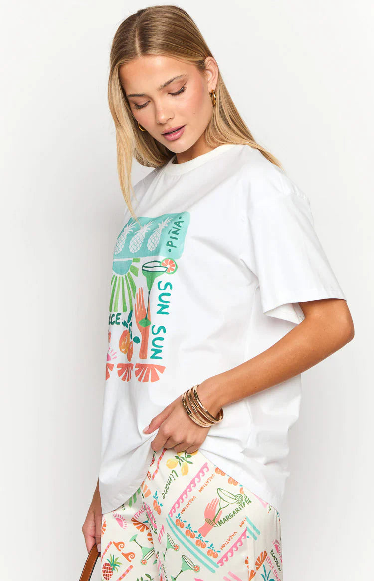 Jaz Tee | Dolce Vita Print