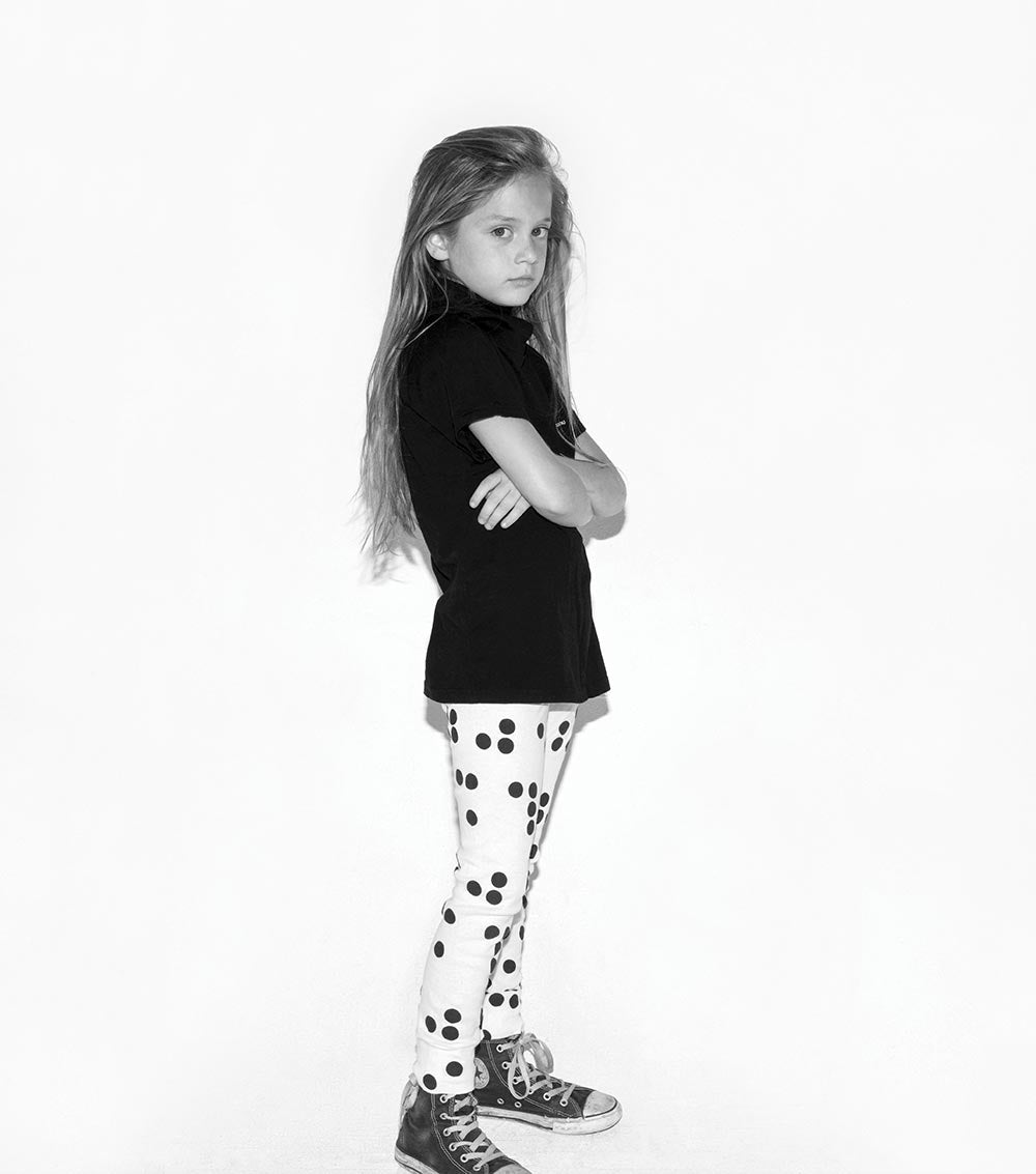 Kid | Braille Leggings | Black