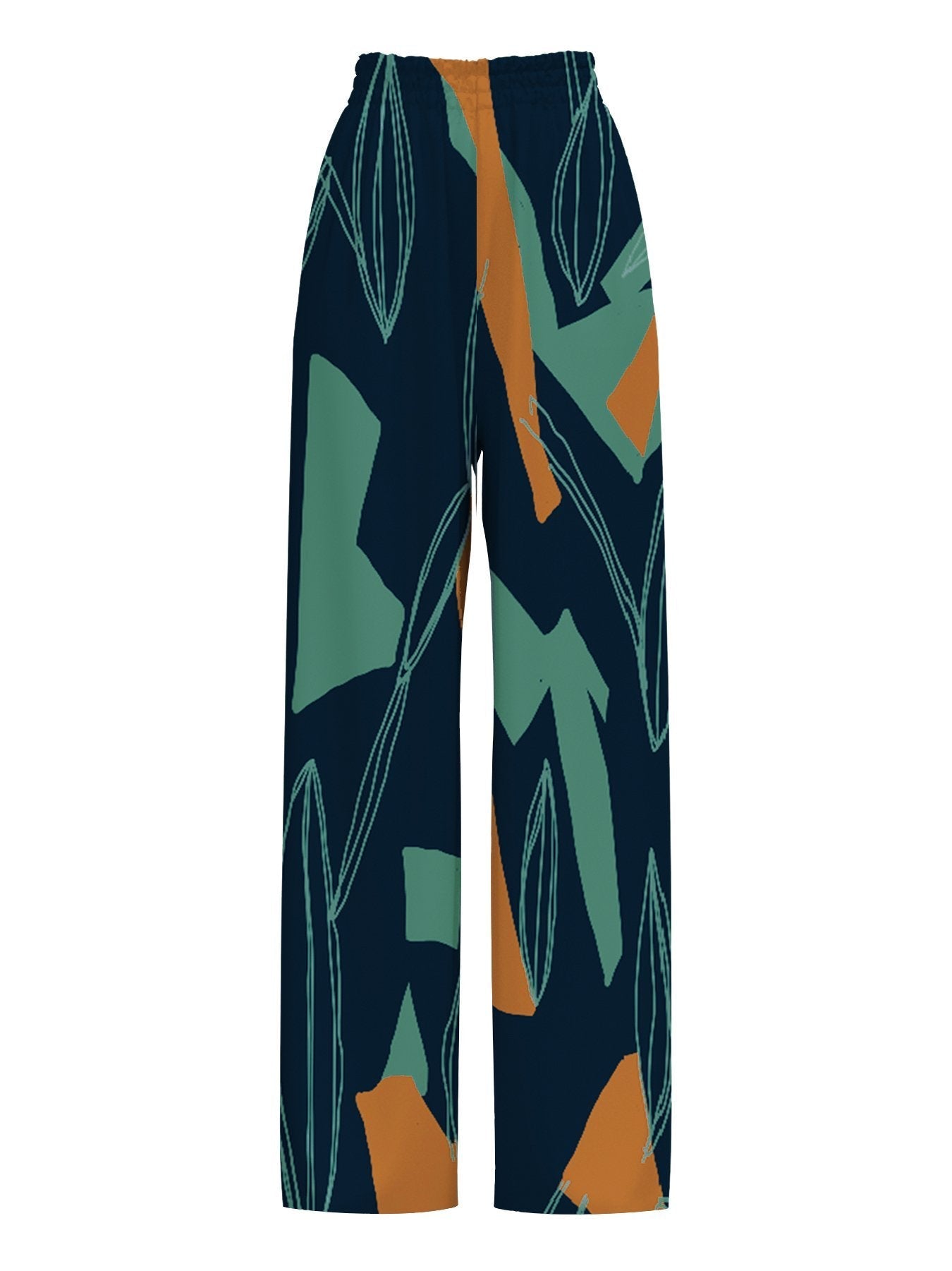 Leer Pants - Costa Navy - diarrablu