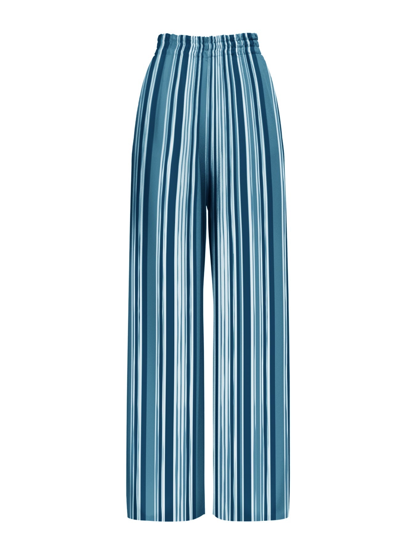 Leer Pants - Rayas Blu - diarrablu