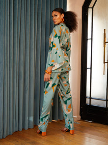 Leer Pants - Saly Vert - diarrablu