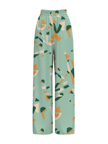 Leer Pants - Saly Vert - diarrablu