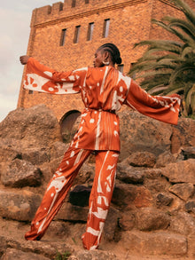 Leer Pants - Suto Rust - diarrablu