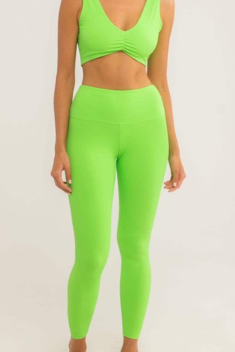 Wide Band Legging | Lima Micro Rib