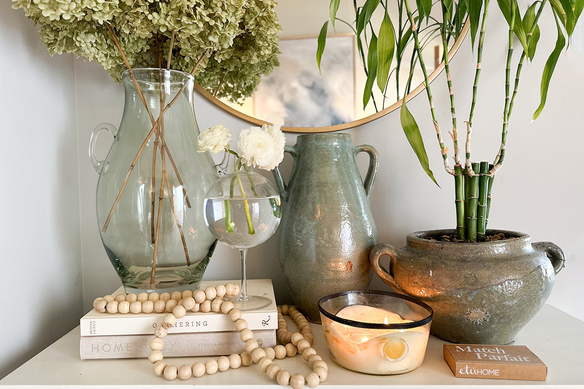 Wine Glass Vase | Clear | Large