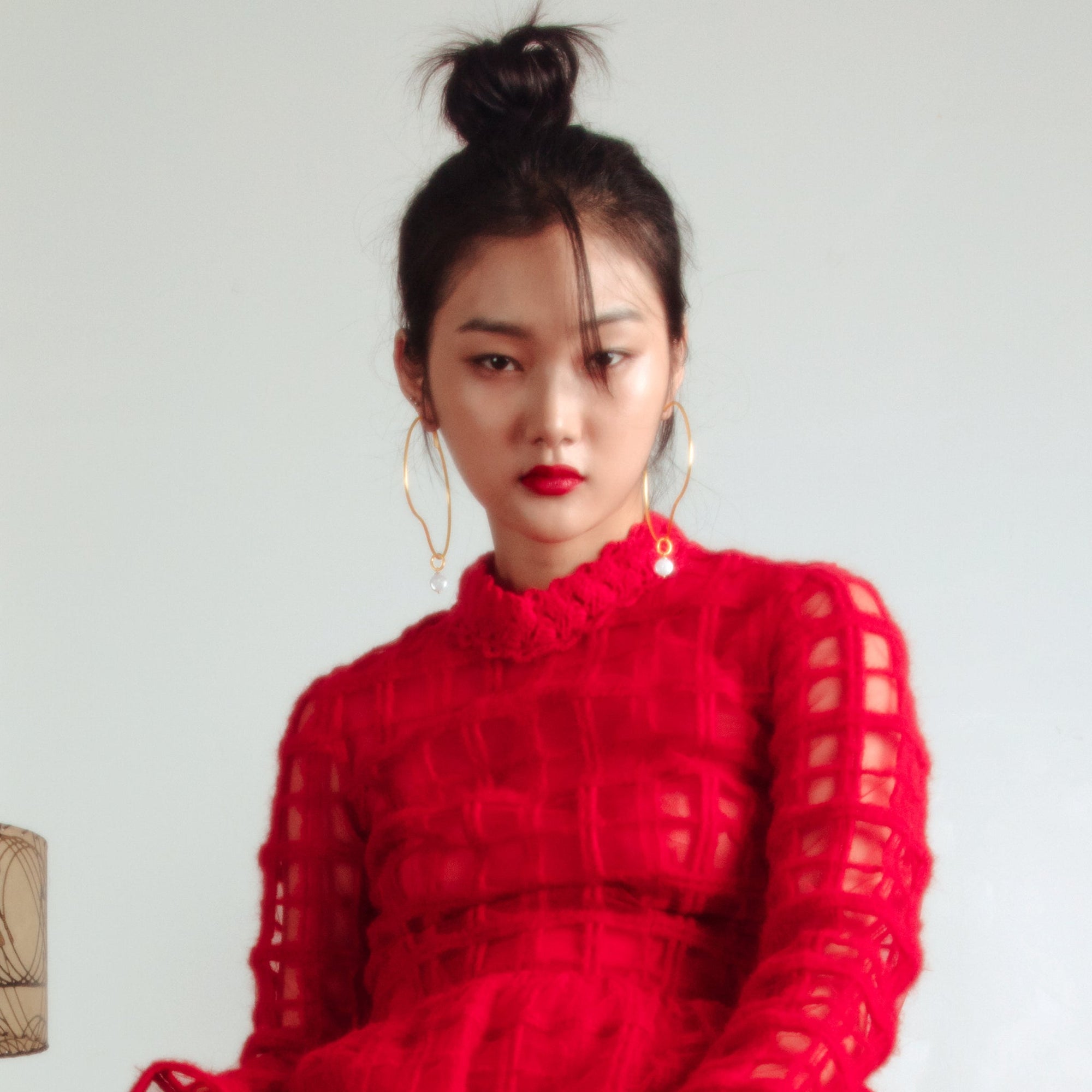 Mame Earrings | Silver | Freshwater Pearls