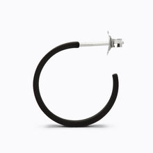 Max Earrings | Brass | Matte Black