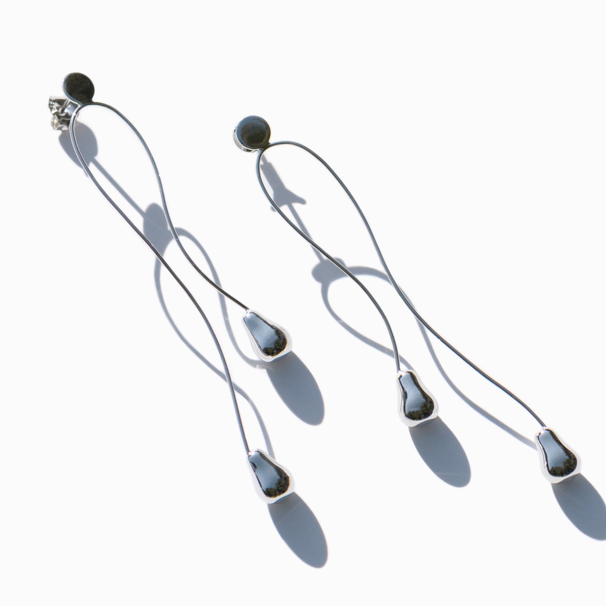 Sprouts Earrings | Silver