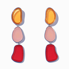 Fagiolo Earrings | Silver | Multicolor
