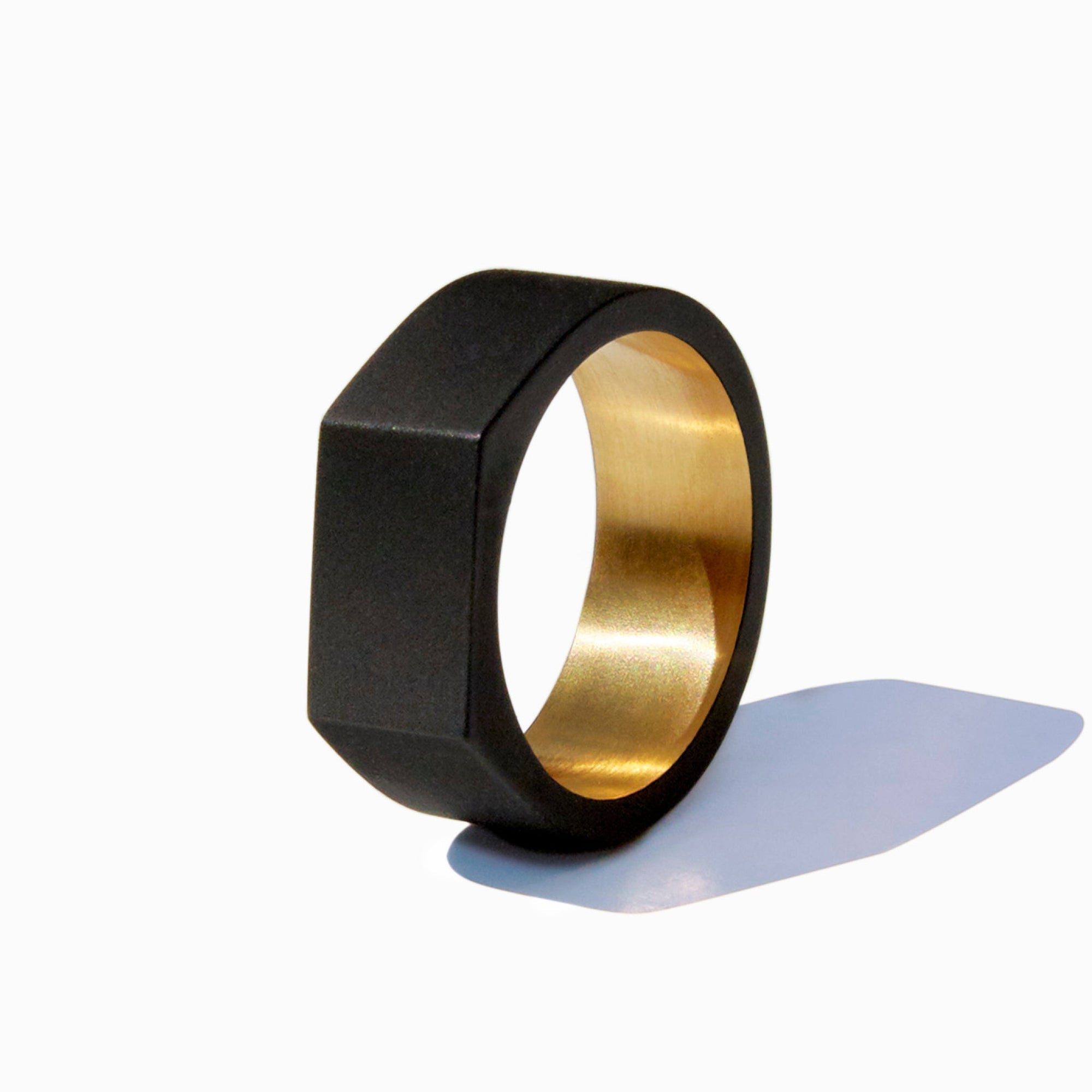 Paradox Ring | Brass | Matte Black