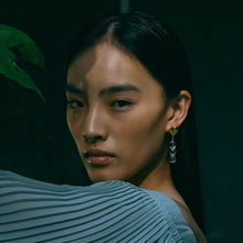 Heart Mini Earrings | 18K Gold Plated | Glass Beads