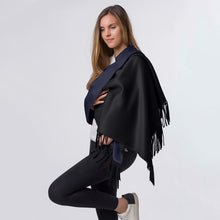 Women | Suri Wrap | Black / Navy