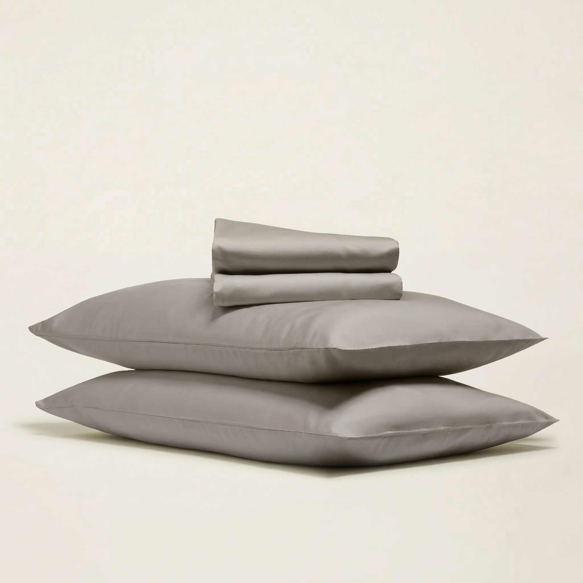 Classic Australian Sateen Bedding Bundle | Pebble Grey