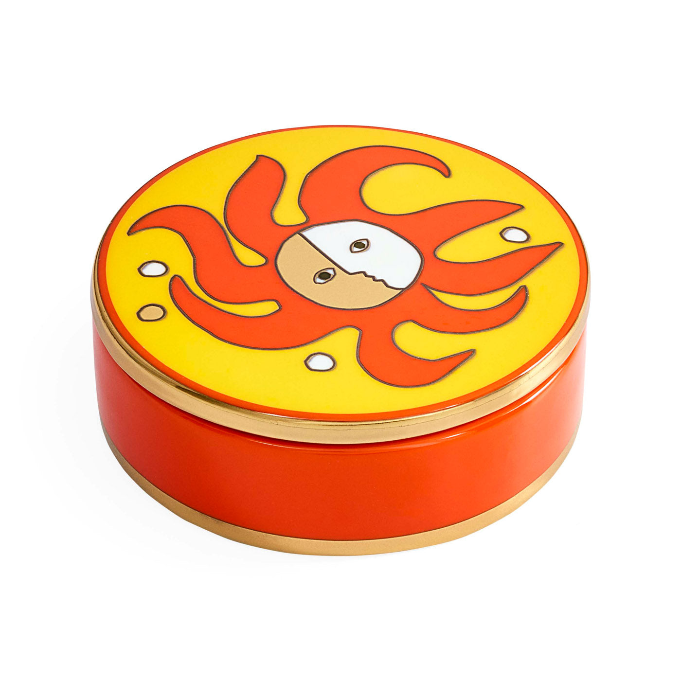 Playa Round Box - angle view