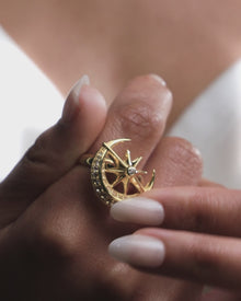 Awe Inspired Rings Cosmic Meditation Ring