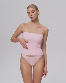 Seamless Full-Length Tube Top | Sky Blue