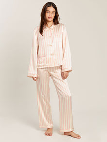 Ruthie Top in Petal Stripe by Morgan Lane