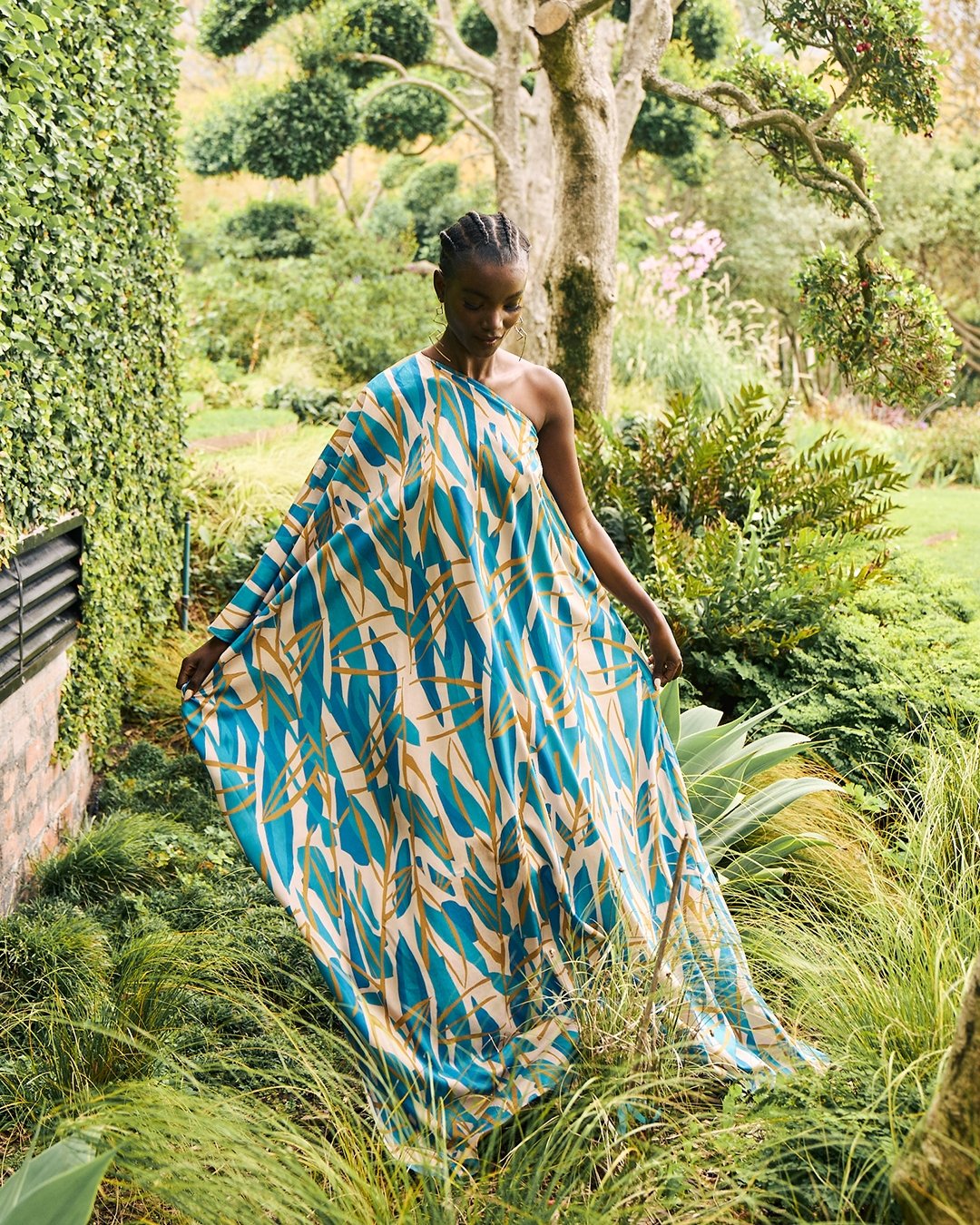 Satu Dress - Blossom Teal - diarrablu