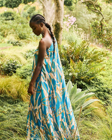 Satu Dress - Blossom Teal - diarrablu