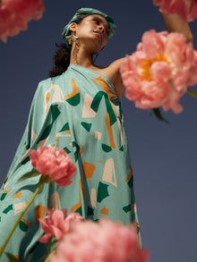 Satu Dress - Saly Vert - diarrablu