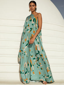 Satu Dress - Saly Vert - diarrablu