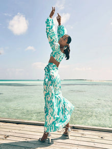 Seur Skirt - Playa Aqua - diarrablu