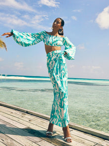 Seur Skirt - Playa Aqua - diarrablu