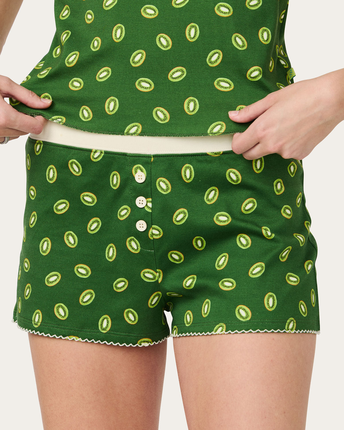 Womens | Suzie Pajama Set | Kiwi